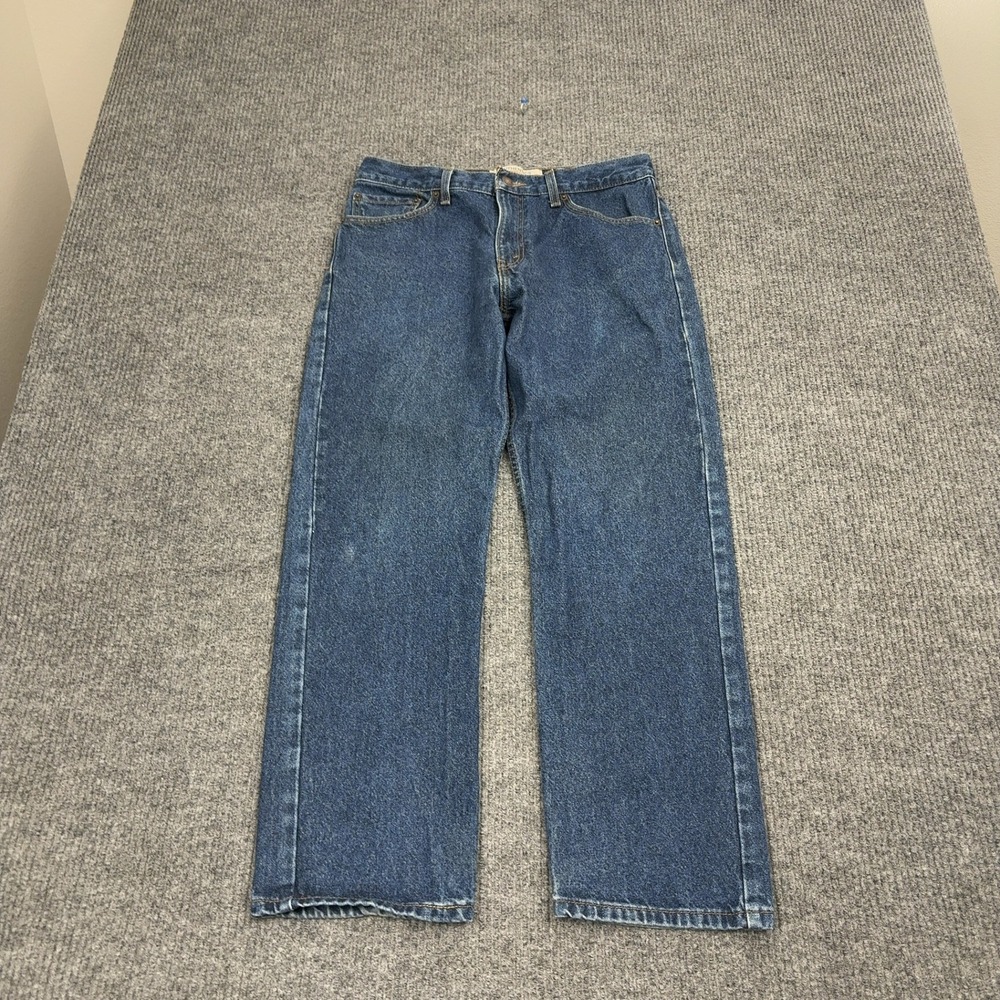 Signature by Levi Strauss & Co Jeans Mens 32x28 Blue Cotton Regular Fit Straight